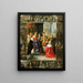 L'empereur Charles Quint montrant les robes de la Vierge - Frans Francken le Jeune — gerahmtes Bild an der Wand