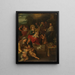 La Sainte Parenté - Frans Francken der Jüngere — gerahmtes Bild an der Wand