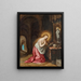 Die bußfertige Maria Magdalena - Frans Francken der Jüngere — gerahmtes Bild an der Wand