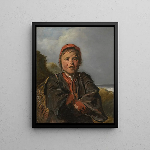 Fischer - Frans Hals — gerahmtes Bild an der Wand