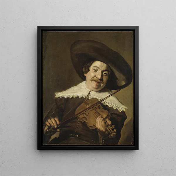 Portrait de Daniel van Aken - Frans Hals — gerahmtes Bild an der Wand