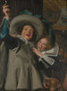 Junge Mann und Frau in einer Herberge - Frans Hals — Ansicht des Kunstwerks