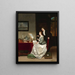 Die Malklasse - Frans Moormans — gerahmtes Bild an der Wand