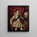 Louis XIII von Frankreich - Frans Pourbus der Ältere — gerahmtes Bild an der Wand