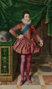 Portrait des Königs Ludwig XIII. von Frankreich - Frans Pourbus der Ältere — Ansicht des Kunstwerks