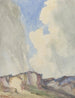 Landschaft aus Dünen mit Sandaushub unter einem Gewitterhimmel - Frans Smissaert — Ansicht des Kunstwerks