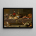 Blumen und Früchte - Frans Snyders — gerahmtes Bild an der Wand