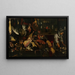 Innenansicht der Küche - Frans Snyders — gerahmtes Bild an der Wand