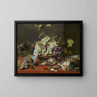 Frans Snyders - Still Life with Grapes and Game.webp