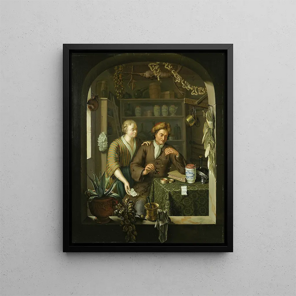 Frans Van Mieris The Younger - The Pharmacist.webp