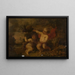 Vanité - Frans Wouters — gerahmtes Bild an der Wand