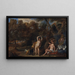 Venus trauernd um den Tod von Adonis - Frans Wouters — gerahmtes Bild an der Wand