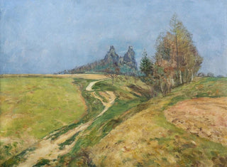 Frühling unter Trosky - František Kaván — Ansicht des Kunstwerks