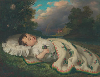 Ein Kind auf dem Land - František Klimkovič — Ansicht des Kunstwerks