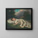 Ein Kind auf dem Land - František Klimkovič — gerahmtes Bild an der Wand