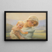 Mutter mit Kind - František Dvořák — gerahmtes Bild an der Wand