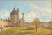 Ansicht der Kirche Saint-Charles mit Spaziergängern - Franz Alt — Ansicht des Kunstwerks