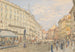 Der Graben in Wien mit dem Leopold-Brunnen - Franz Alt — Ansicht des Kunstwerks