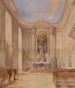 Innenansicht der Kirche - Franz Alt — Ansicht des Kunstwerks