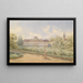 Château - Franz Alt — gerahmtes Bild an der Wand