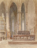 der Kathedrale Saint-Étienne, Denkmal für Friedrich III. - Franz Alt — Ansicht des Kunstwerks