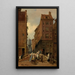 Rue à Amsterdam - Franz Alt — gerahmtes Bild an der Wand