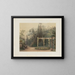 Der Wintergarten im kaiserlichen und königlichen Hofburg in Wien - Franz Antoine — gerahmtes Bild an der Wand