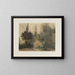 Der Wintergarten im kaiserlichen und königlichen Hofburg in Wien Pl10 - Franz Antoine — gerahmtes Bild an der Wand