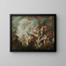 Allegorie der goldenen Zeitalter - Franz Anton Maulbertsch — gerahmtes Bild an der Wand
