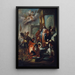 Der Christus und der Zenturion von Kapernaum - Franz Anton Maulbertsch — gerahmtes Bild an der Wand