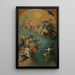 L'Assomption de saint Augustin - Franz Anton Maulbertsch — gerahmtes Bild an der Wand