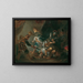 L'aveuglement de Samson - Franz Anton Maulbertsch — gerahmtes Bild an der Wand