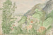 Flusslandschaft in den Bergen mit Schloss - Franz Barwig der Ältere — Ansicht des Kunstwerks