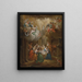 Anbetung der Hirten - Franz Christoph Janneck — gerahmtes Bild an der Wand