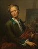 Selbstporträt Franz Christoph Janneck - Franz Christoph Janneck — Ansicht des Kunstwerks