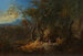 Landschaft mit Wald und freier Aussicht links - Franz Christoph Janneck — Ansicht des Kunstwerks