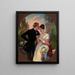 Faust und Gretchen im 19. Jahrhundert - Franz Dobiaschofsky — gerahmtes Bild an der Wand
