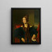 Anna Mannsfeld de Mayer von Franz Eybl — gerahmtes Bild an der Wand