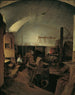 L'intérieur d'une forge - Franz Eybl — Ansicht des Kunstwerks
