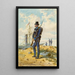Soldat 11 - Franz Gerasch — gerahmtes Bild an der Wand
