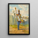 Soldat 2 - Franz Gerasch — gerahmtes Bild an der Wand