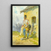 Soldat 5 - Franz Gerasch — gerahmtes Bild an der Wand