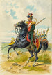 Soldat auf Pferd 3 - Franz Gerasch — Ansicht des Kunstwerks