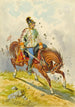 Soldat auf Pferd 6 - Franz Gerasch — Ansicht des Kunstwerks