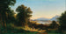 Ansicht von Salzburg vom Bergheim bei Plain - Franz Hinterholzer — Ansicht des Kunstwerks