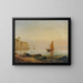 Capodistria - Franz Hoffmann — gerahmtes Bild an der Wand