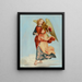 Engel Musiker - Franz Ittenbach — gerahmtes Bild an der Wand