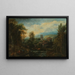 Italienisches Landschaftsgemälde - Franz Joachim Beich — gerahmtes Bild an der Wand
