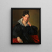 Marie von Niebauer née Mozart 1804-1870 - Franz Kadlik — gerahmtes Bild an der Wand