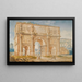 L'Arc de Constantin und ein Teil des Kolosseums - Franz Kaisermann — gerahmtes Bild an der Wand